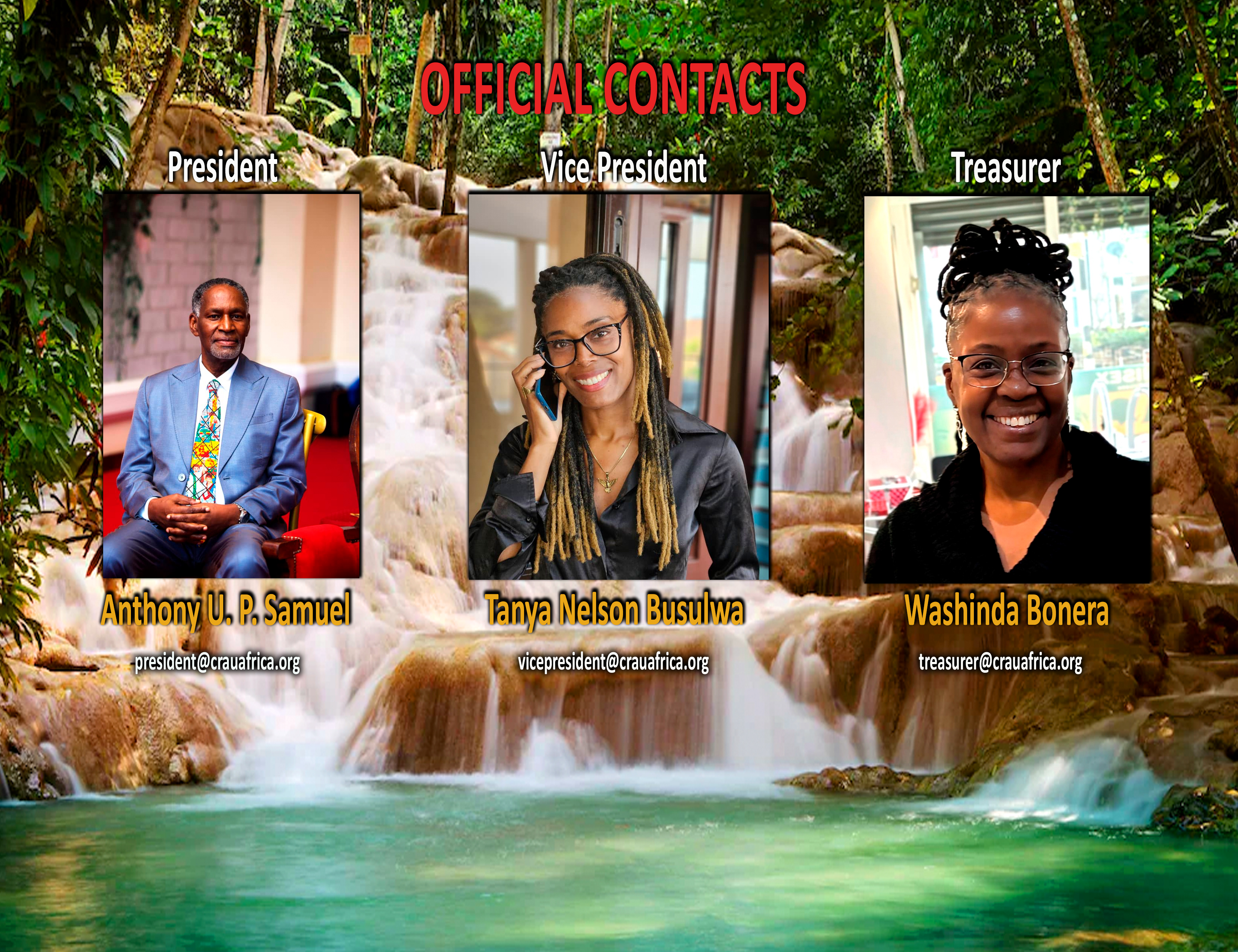 CRAU Official Contacts